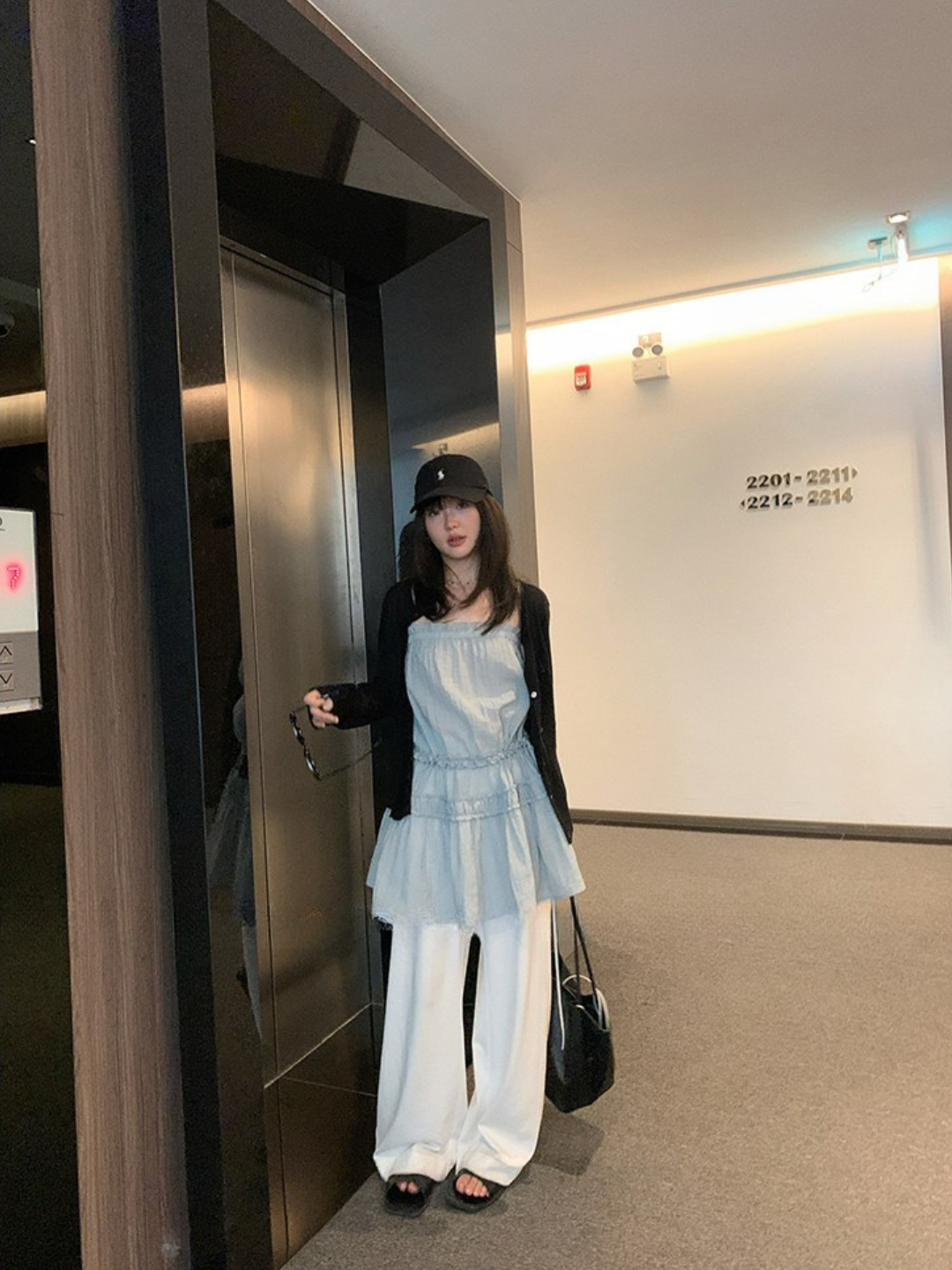 リラックスハイウエストパンツ