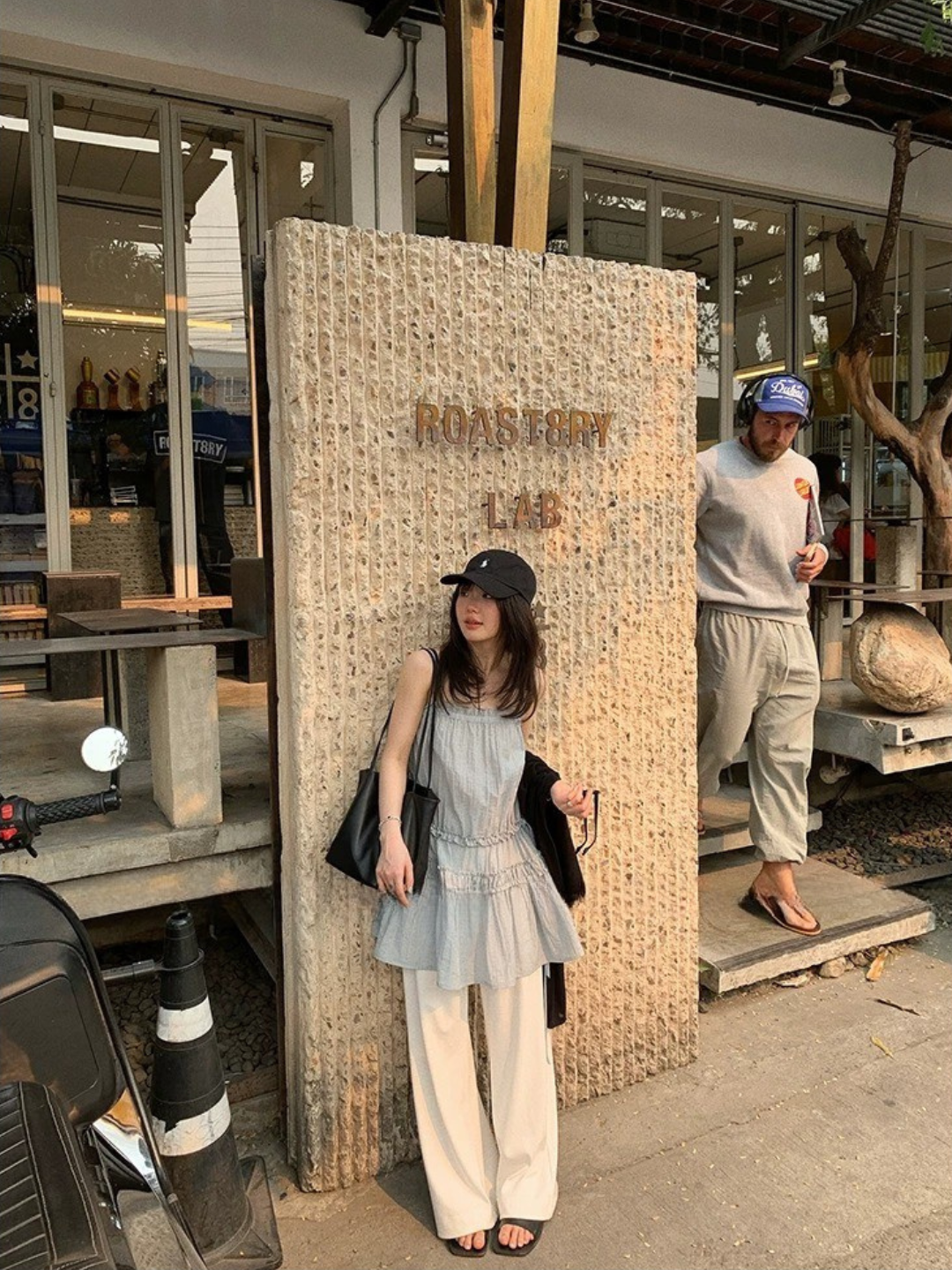 リラックスハイウエストパンツ