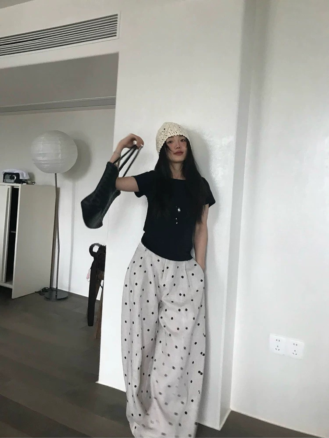 ドットワイドパンツ