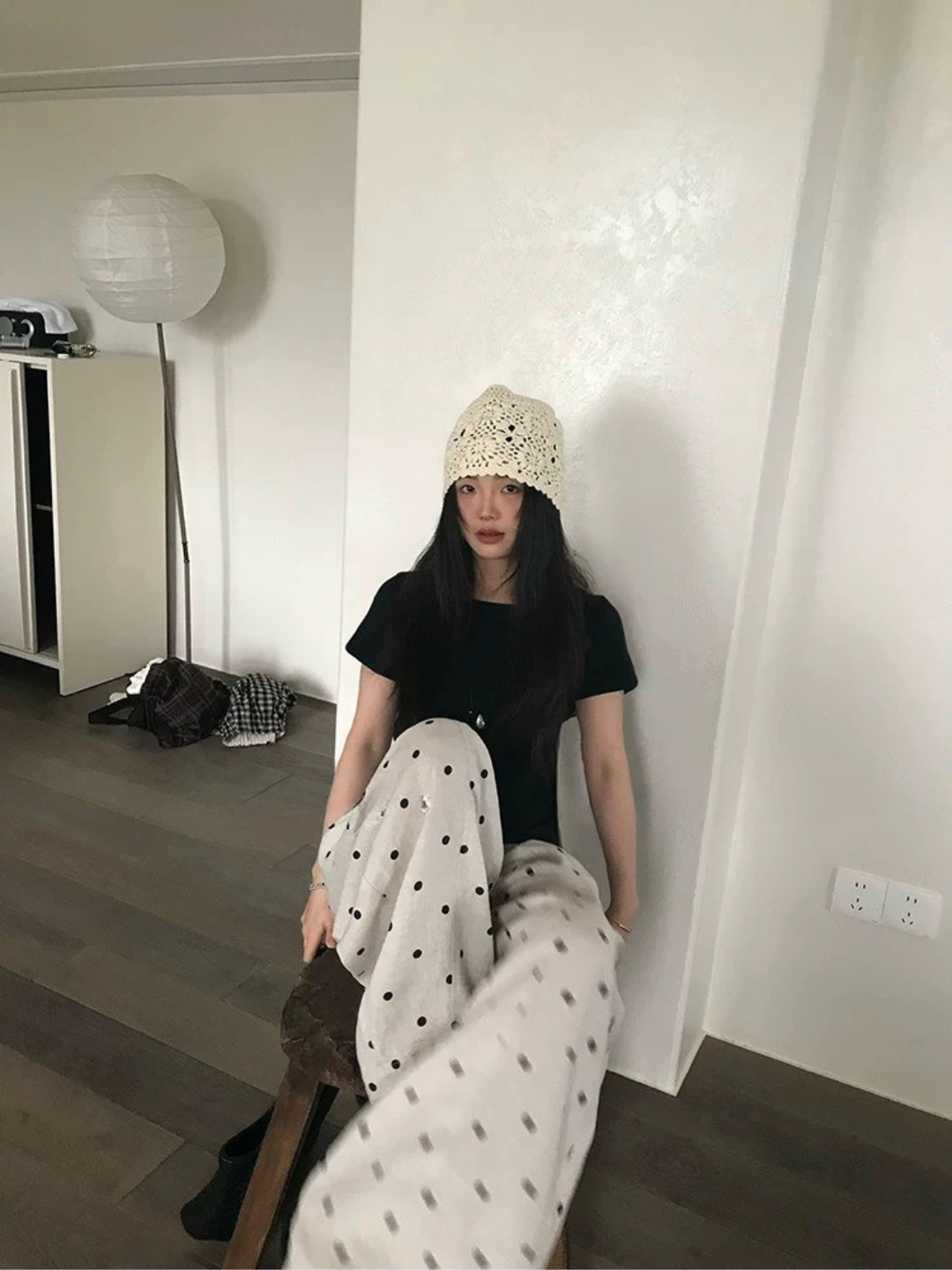 ドットワイドパンツ