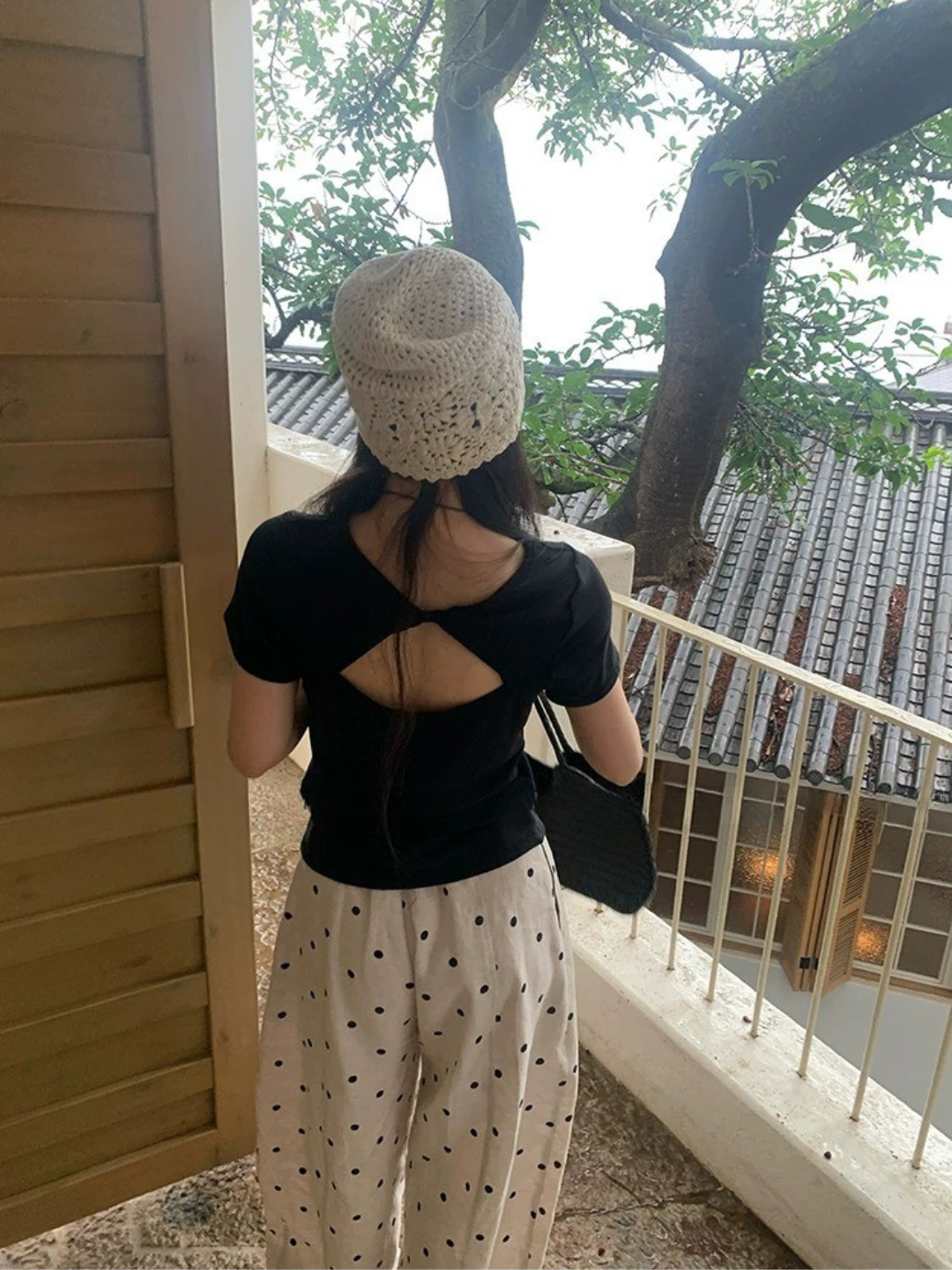 ドットワイドパンツ