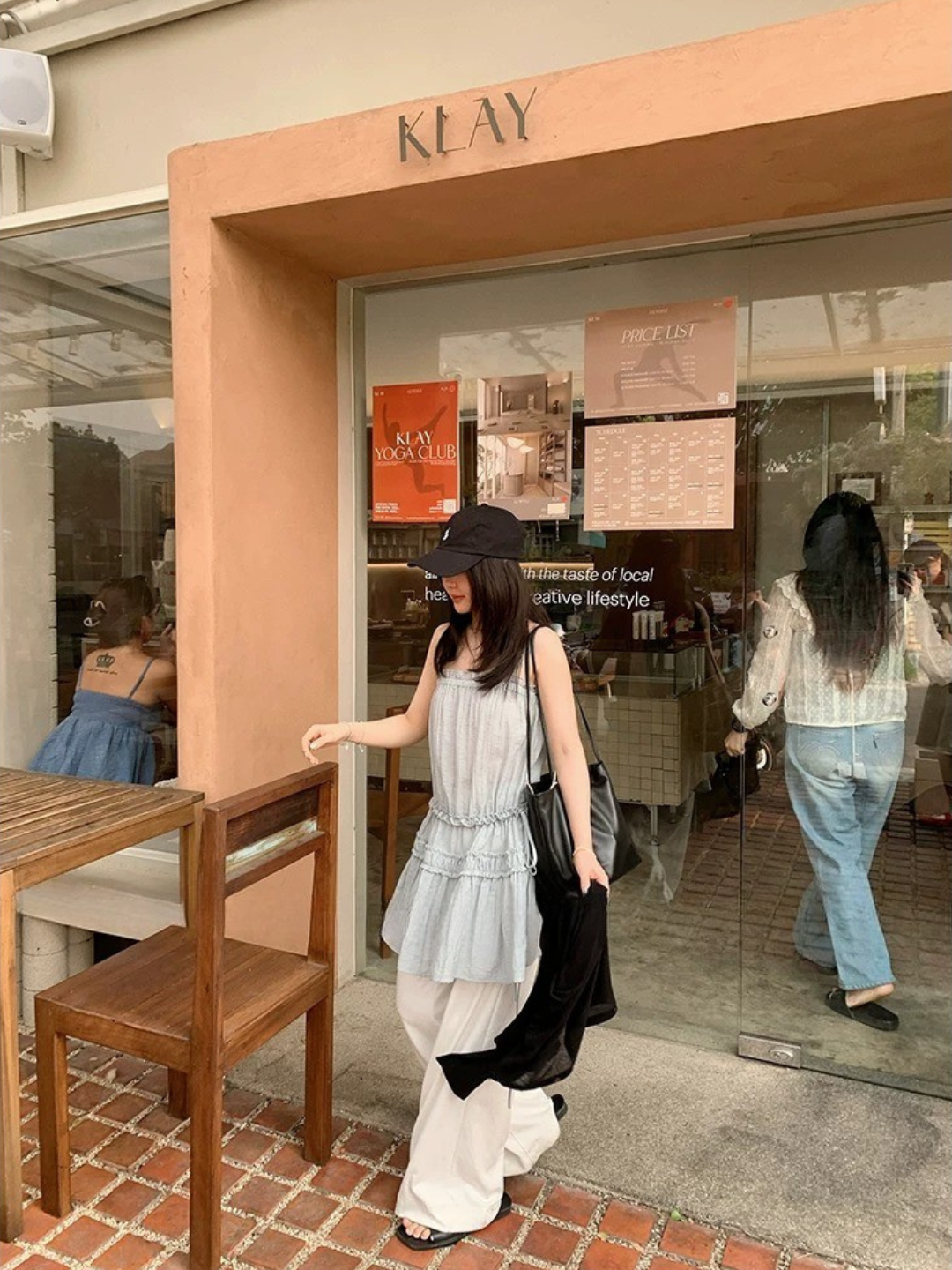 リラックスハイウエストパンツ