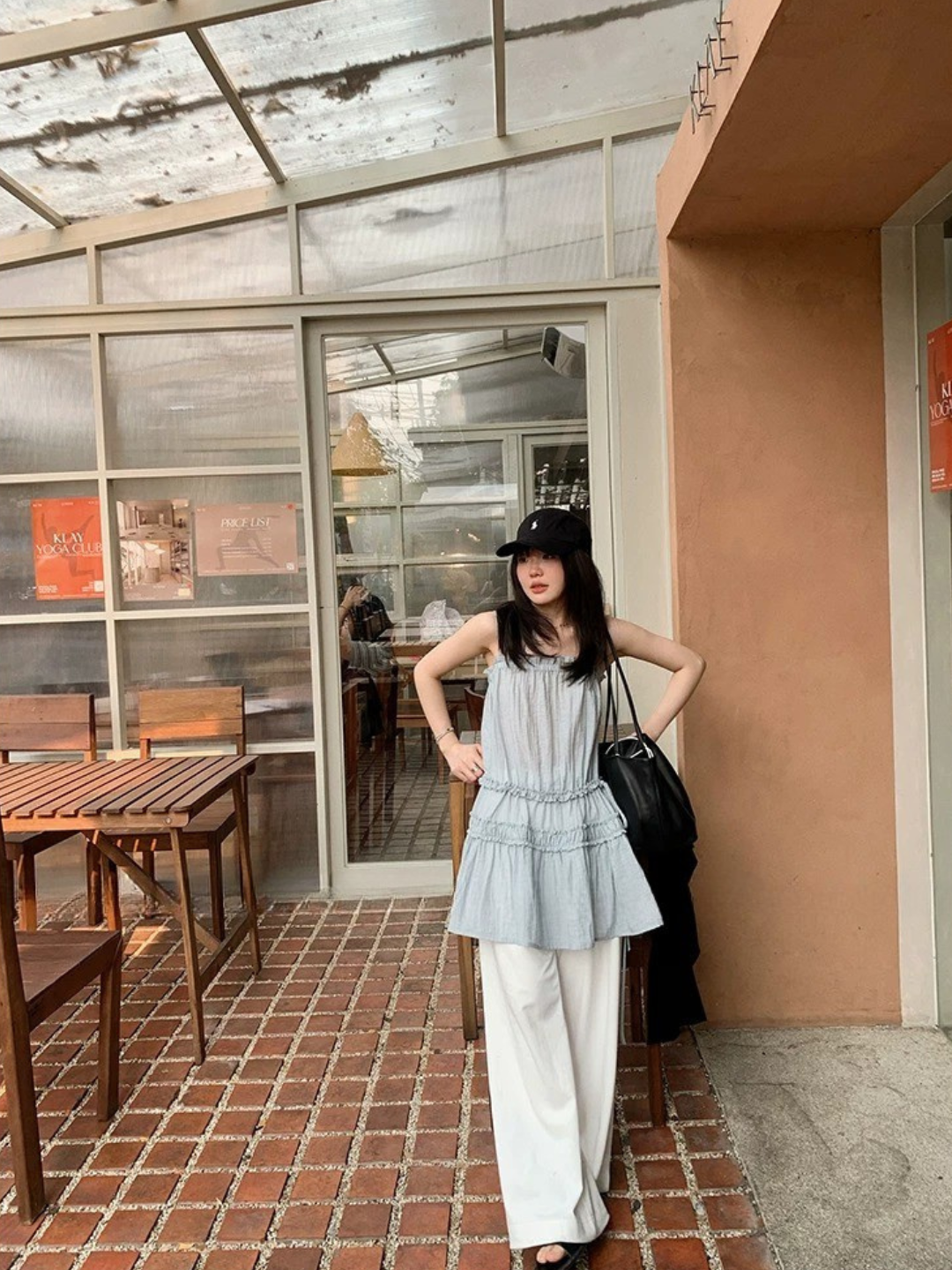 リラックスハイウエストパンツ