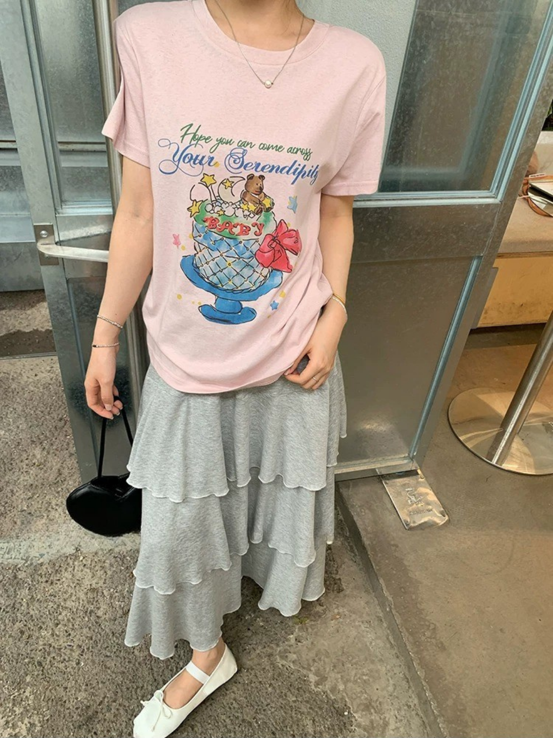 ベアケーキTシャツ