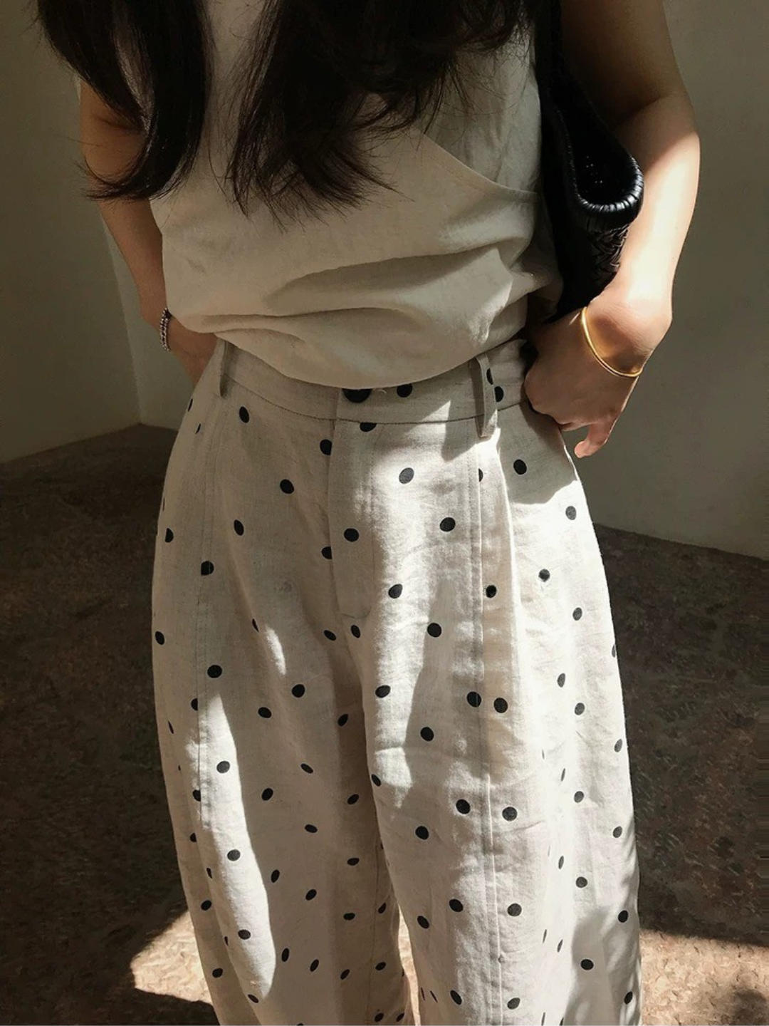 ドットワイドパンツ