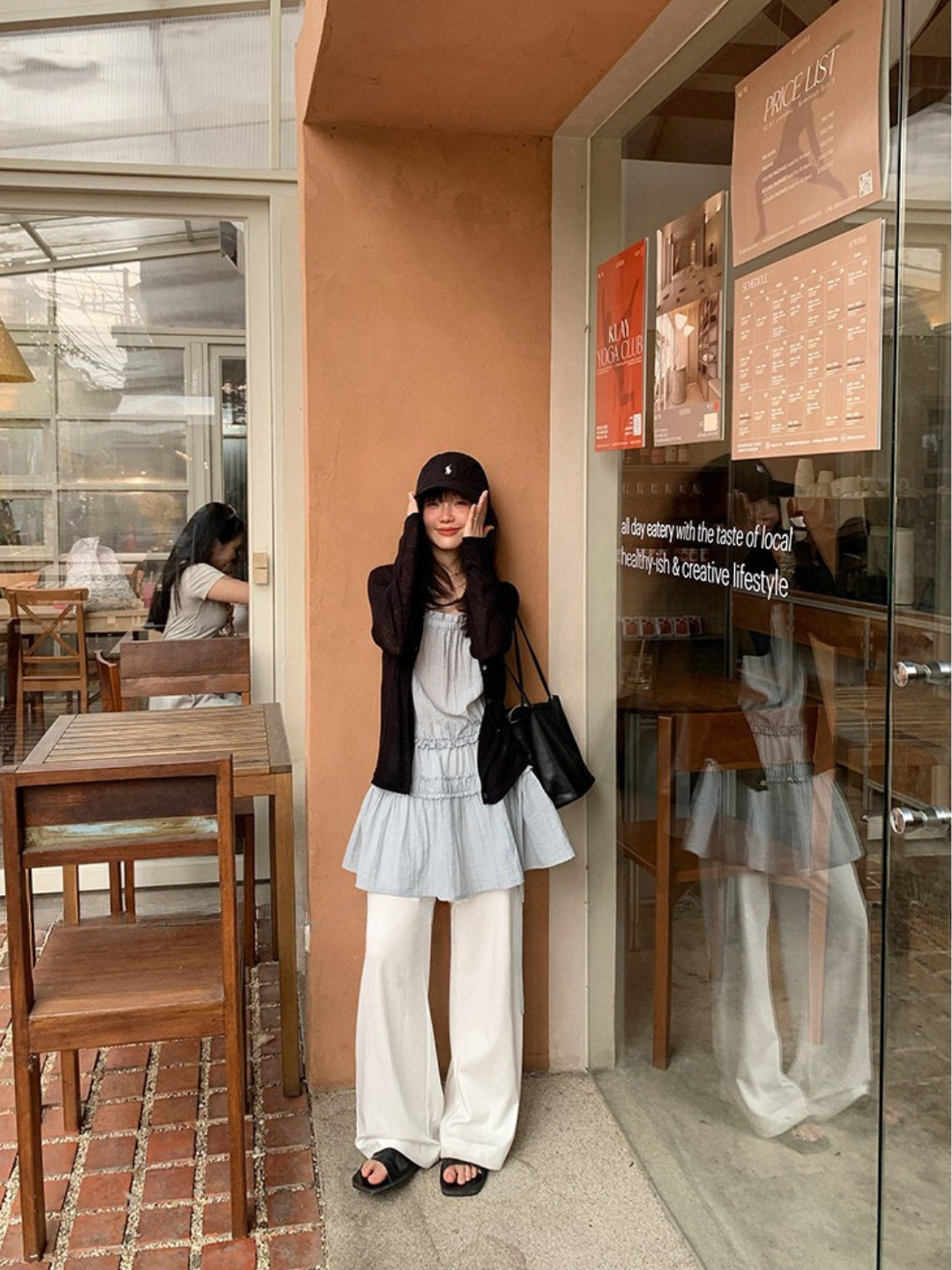 リラックスハイウエストパンツ