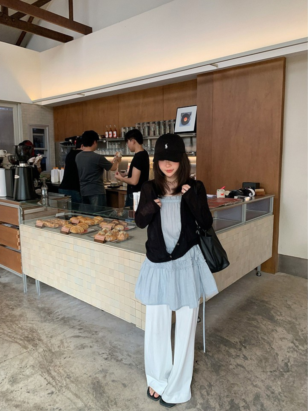 リラックスハイウエストパンツ