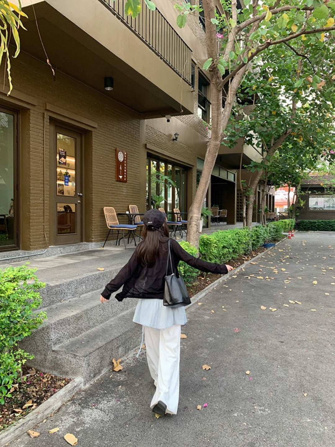 リラックスハイウエストパンツ