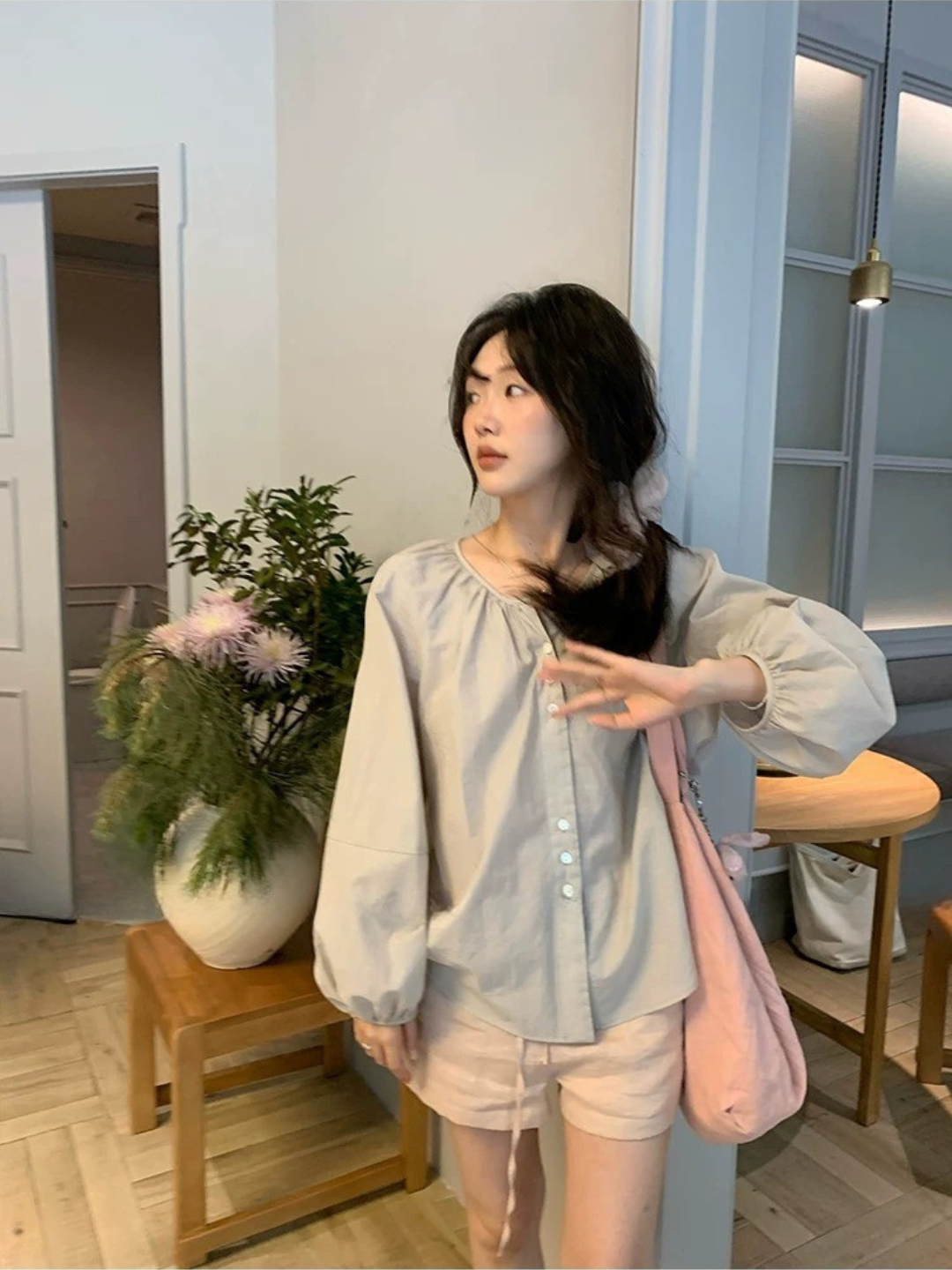 クラシカルタックショートパンツ